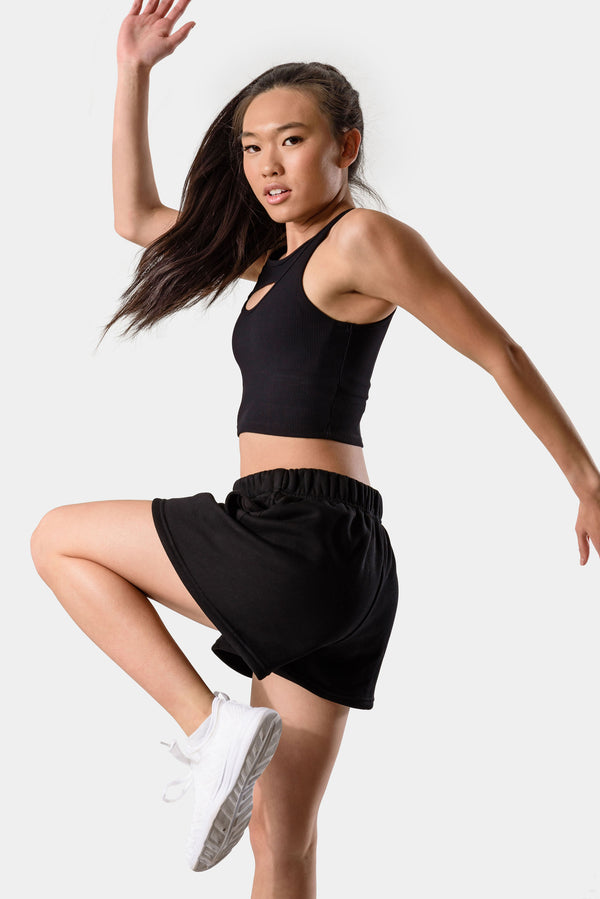 CozyTec Sweatshorts - Black