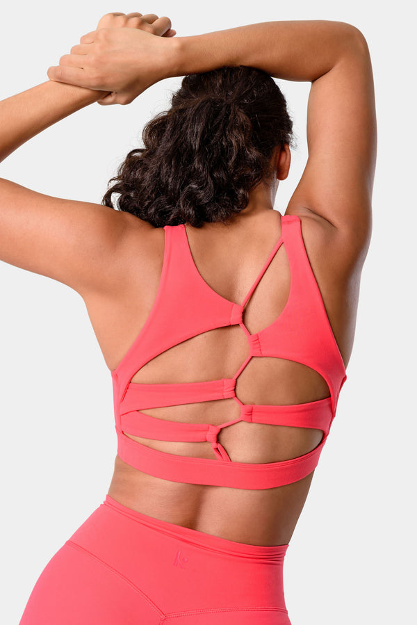 Nora Sports Bra - Paradise Pink