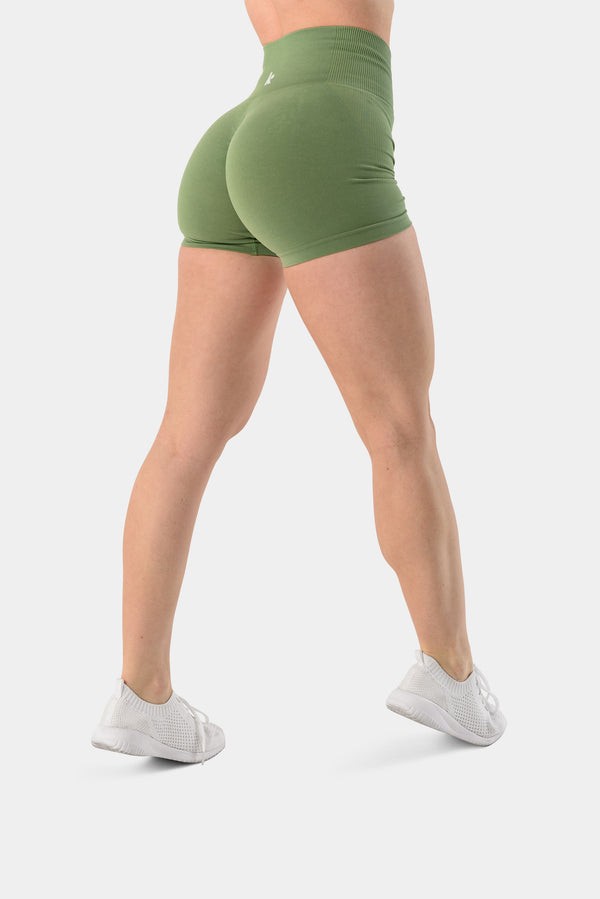 Eos Seamless Scrunch Shorts - Loden Frost