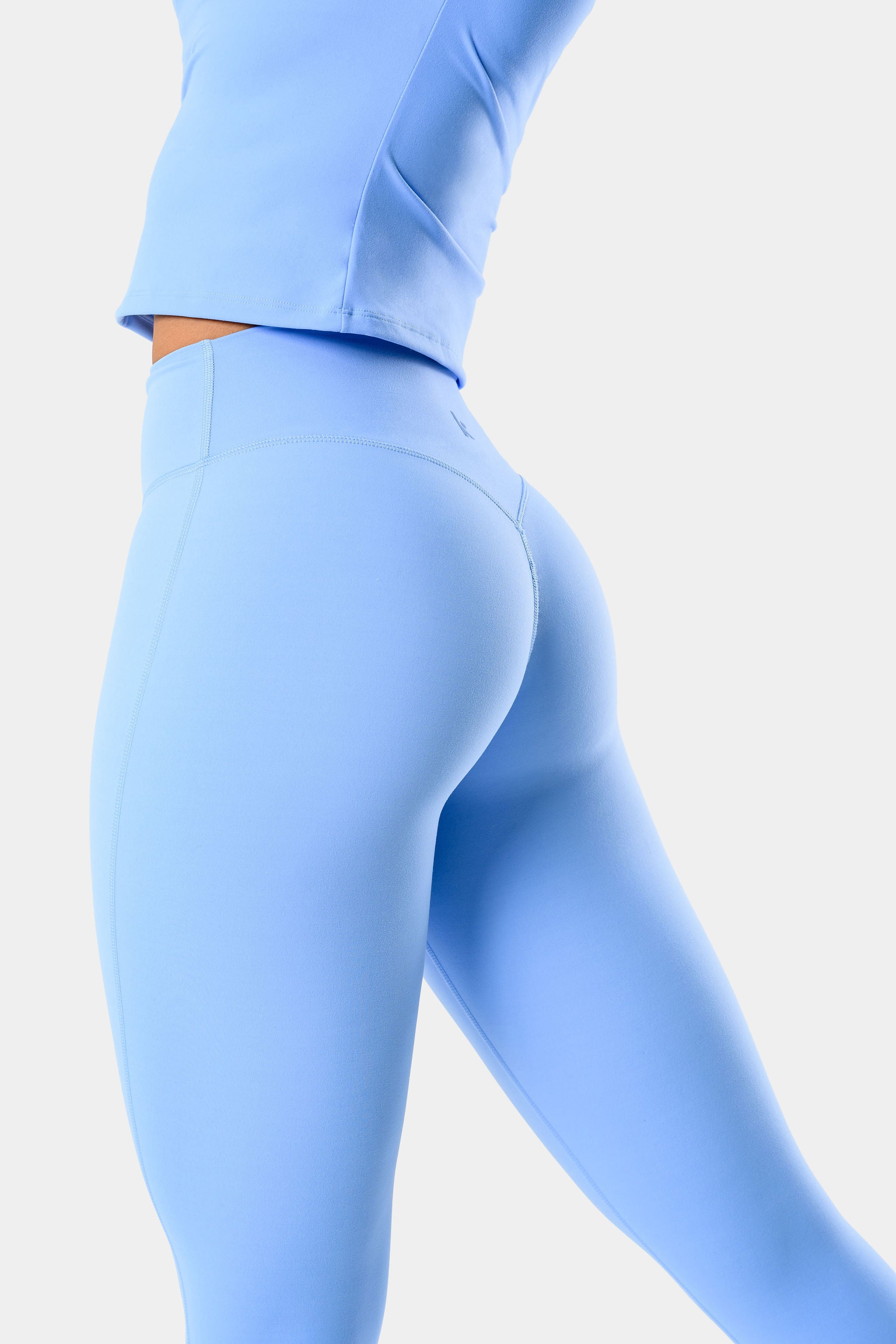 Alura V-Line Leggings - Baby Blue