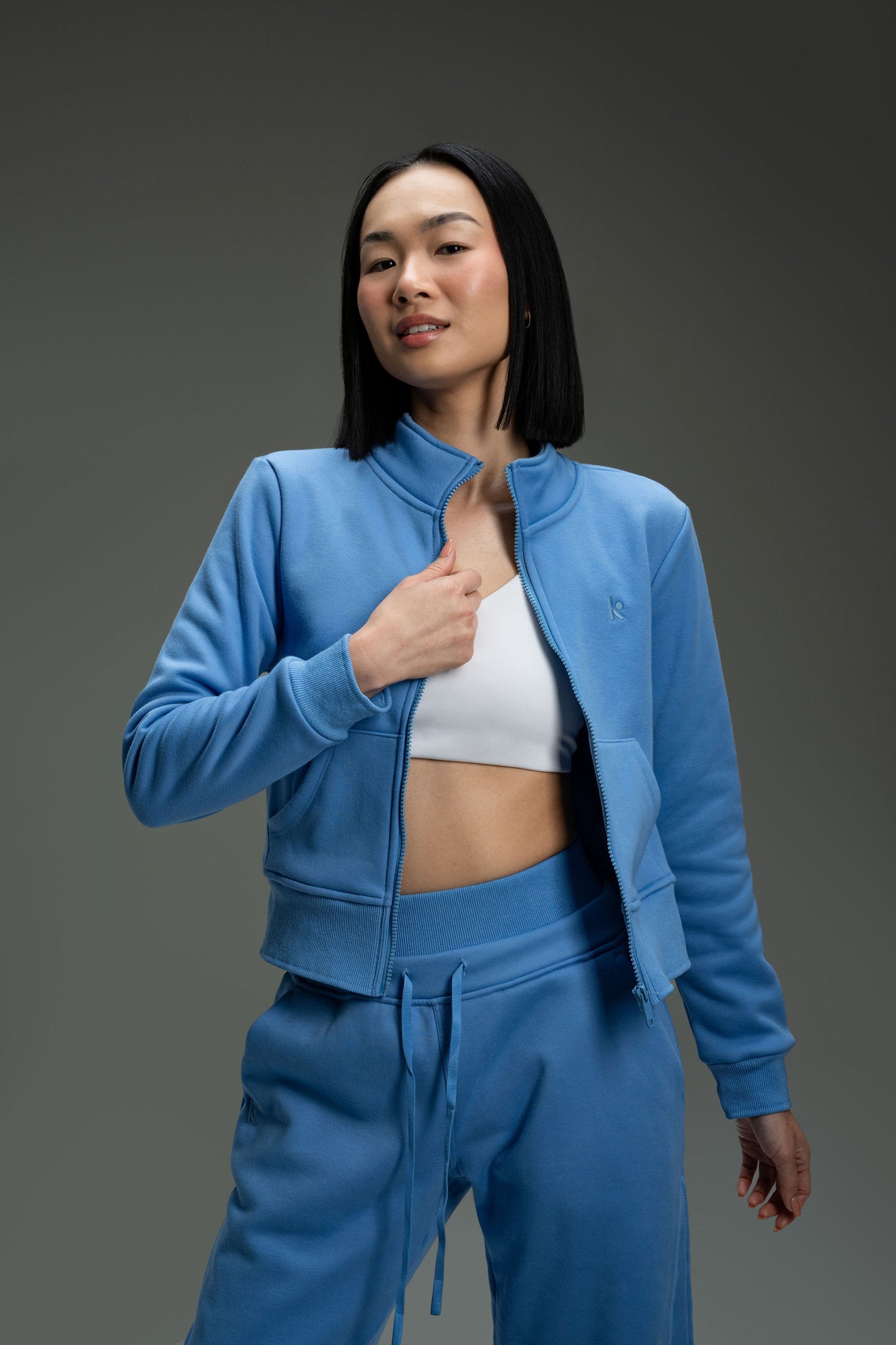 CozyTec Up Jacket  - Powder Blue