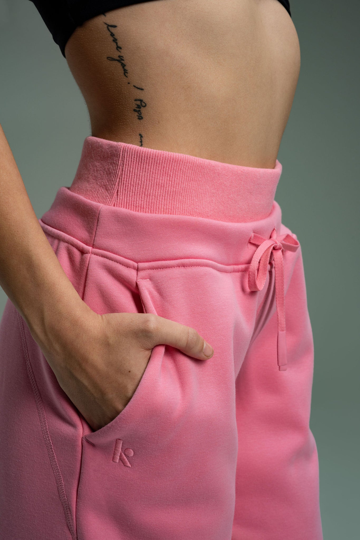 CozyTec Wide Leg Sweatpants 30" - Soft Rose