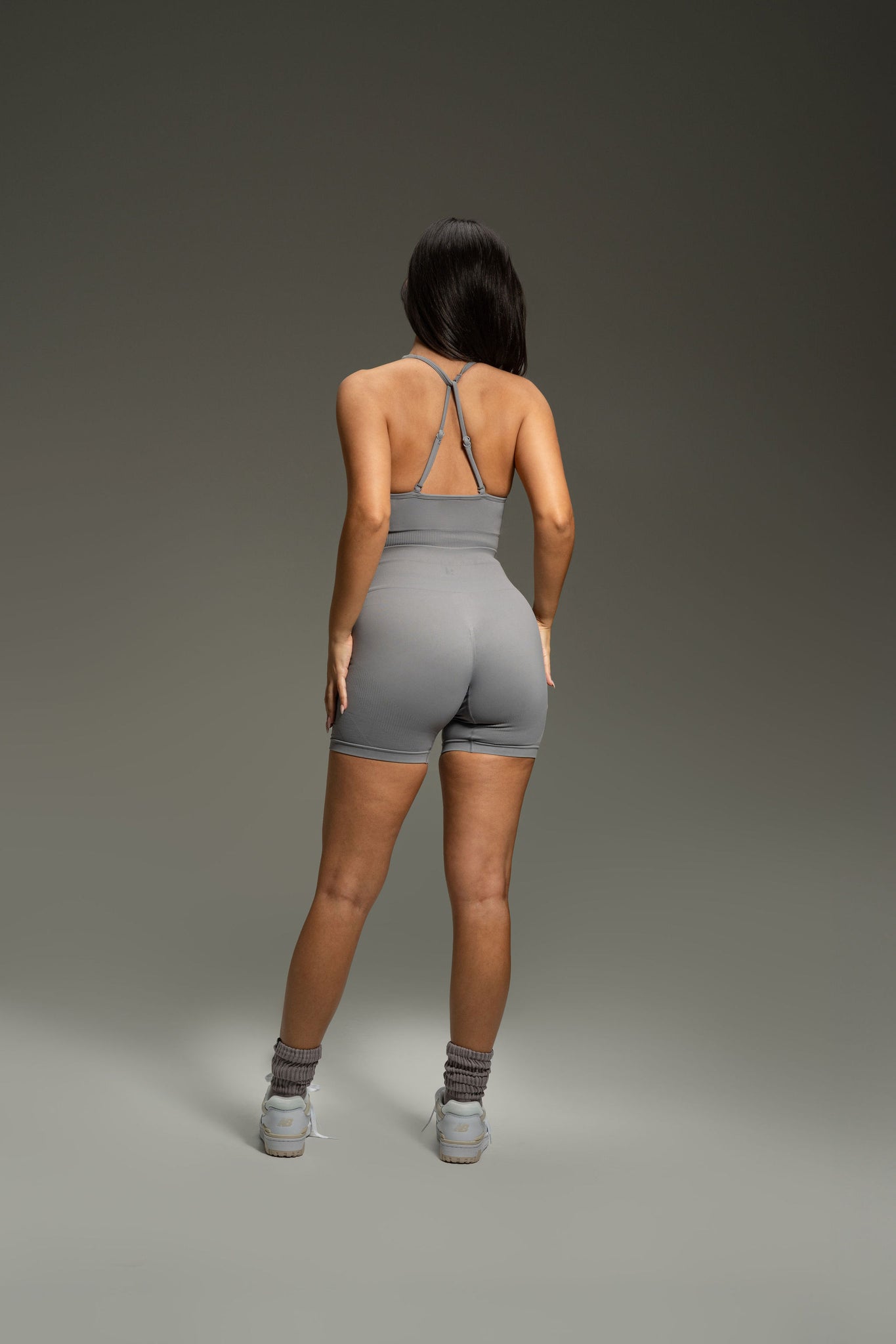 Electra Seamless Short - Titanium Grey