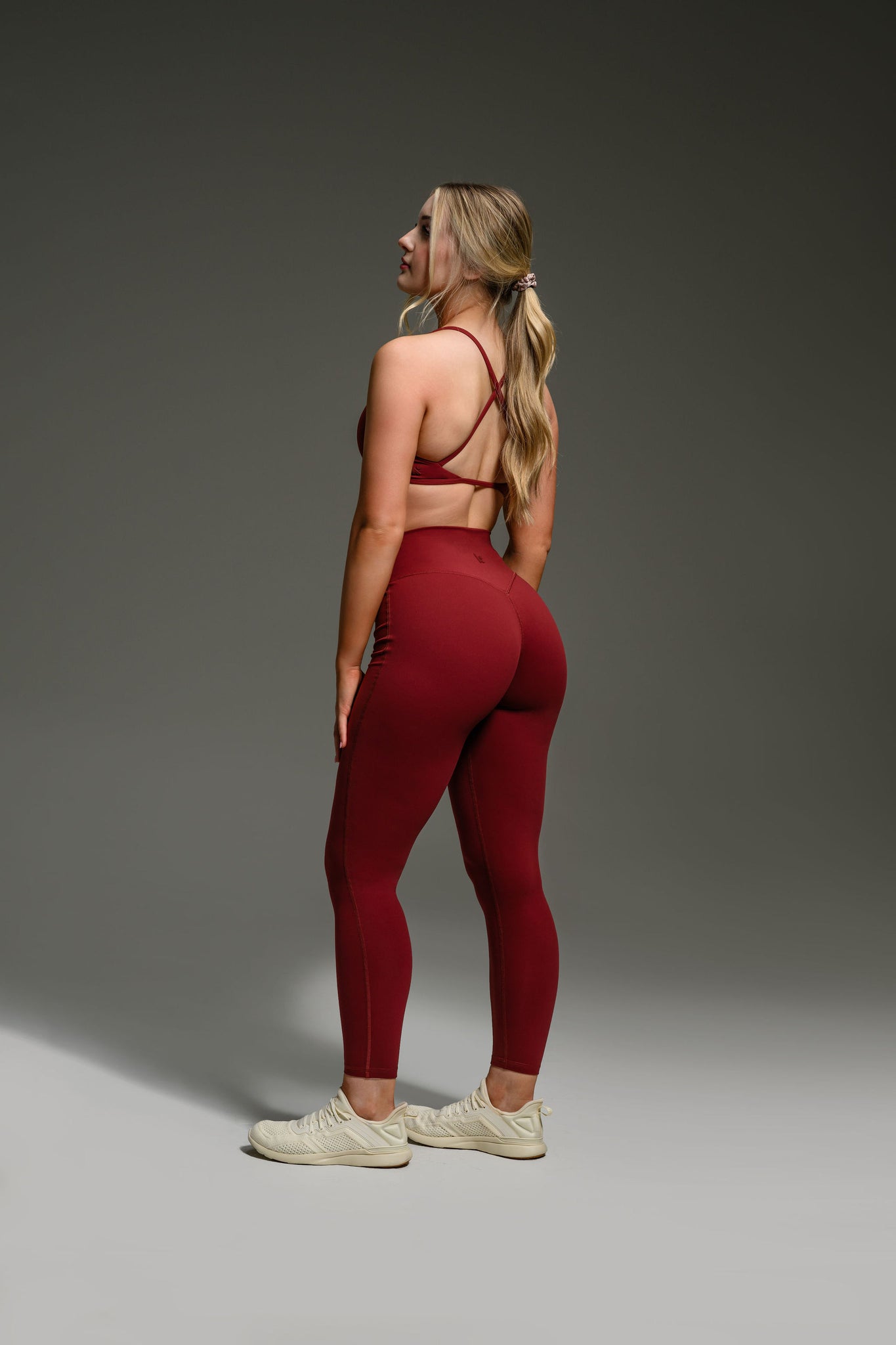 Alura V-Line Leggings - Chocolate Truffle