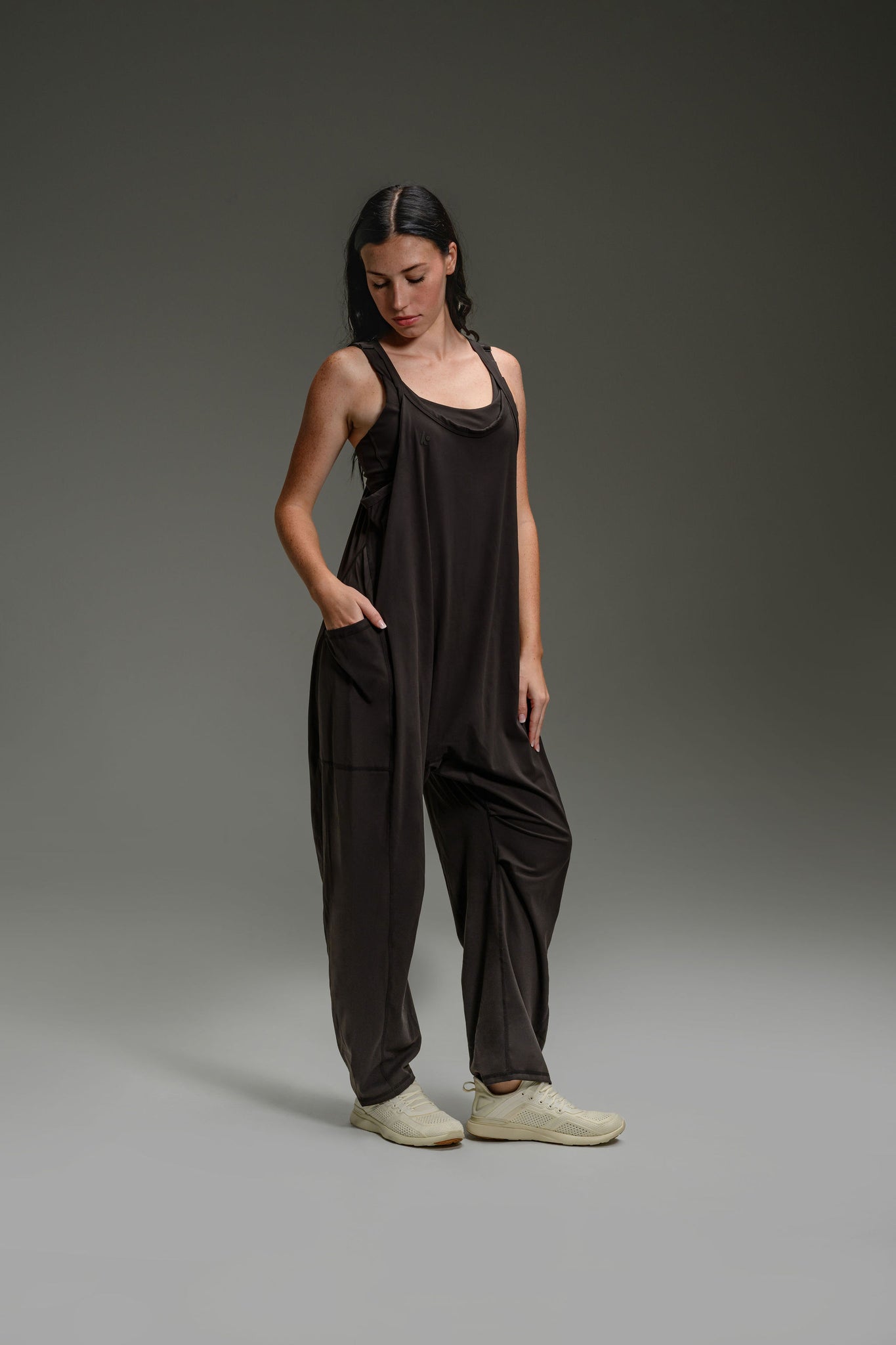 Featherlite Jumpsuit - Espresso